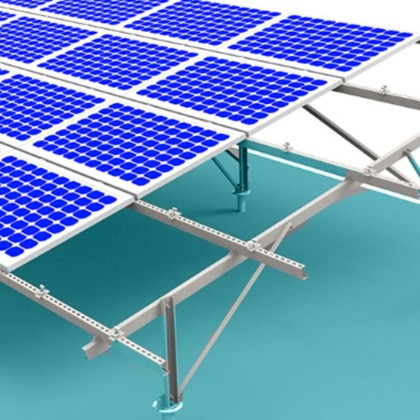 C Steel Solar Ground Mounting System